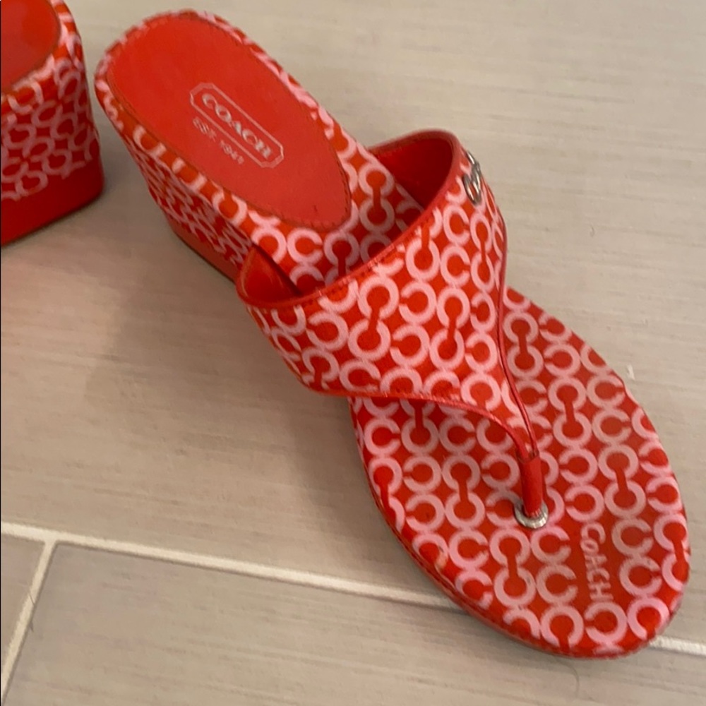 Coach wedges - Picture 3 of 7